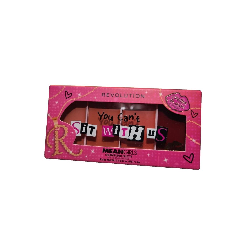 Makeup Revolution x Mean Girls You Can’t Sit With Us 4 Pan Cream Blush Palette